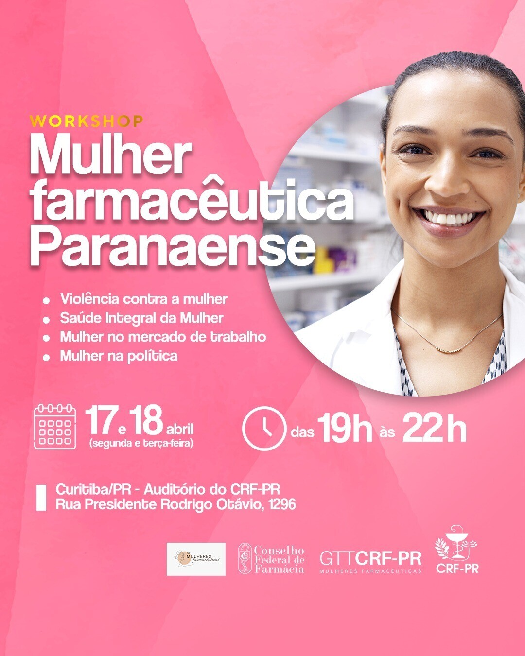 [CURITIBA] Workshop Mulher Farmacêutica Paranaense