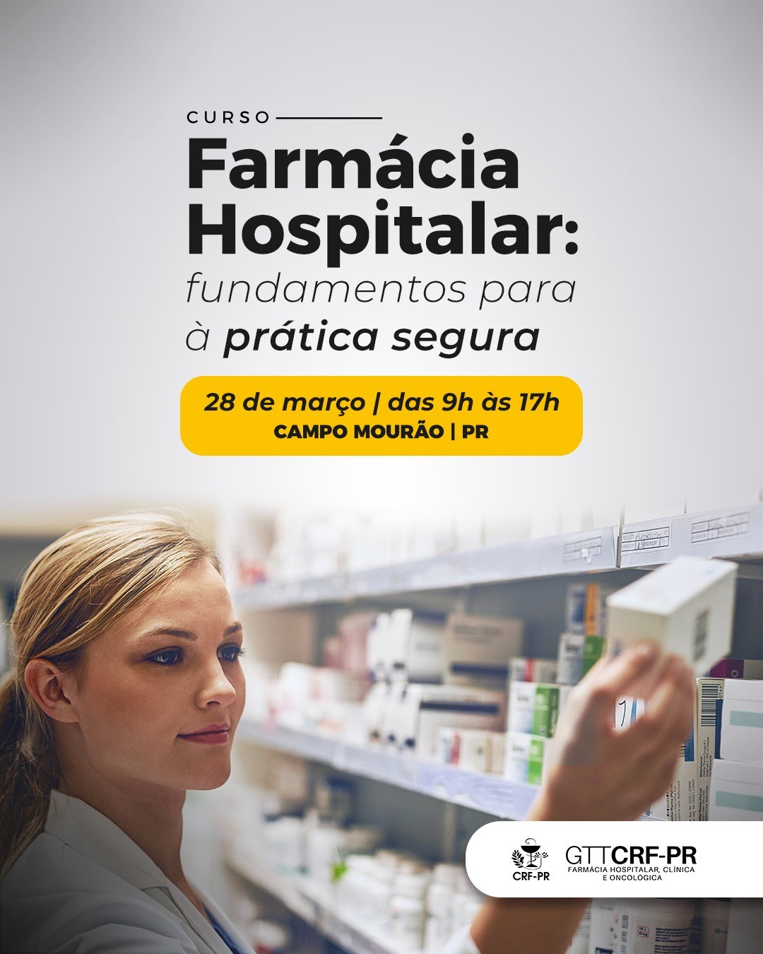 Curso Farmácia Hospitalar: Fundamentos para a Prática Segura | Campo Mourão/PR
