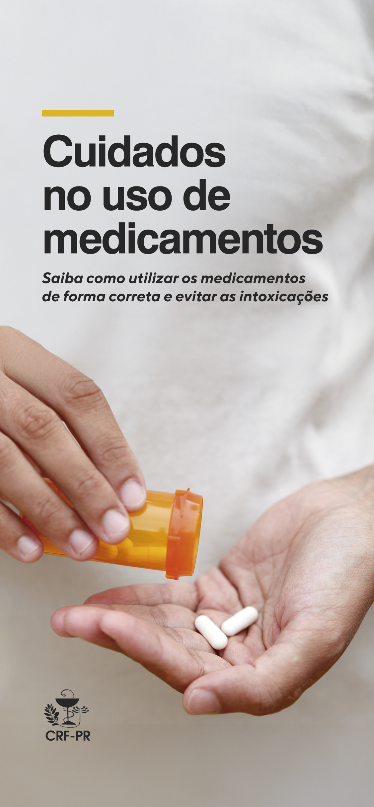 Folder - Cuidado no uso de medicamentos